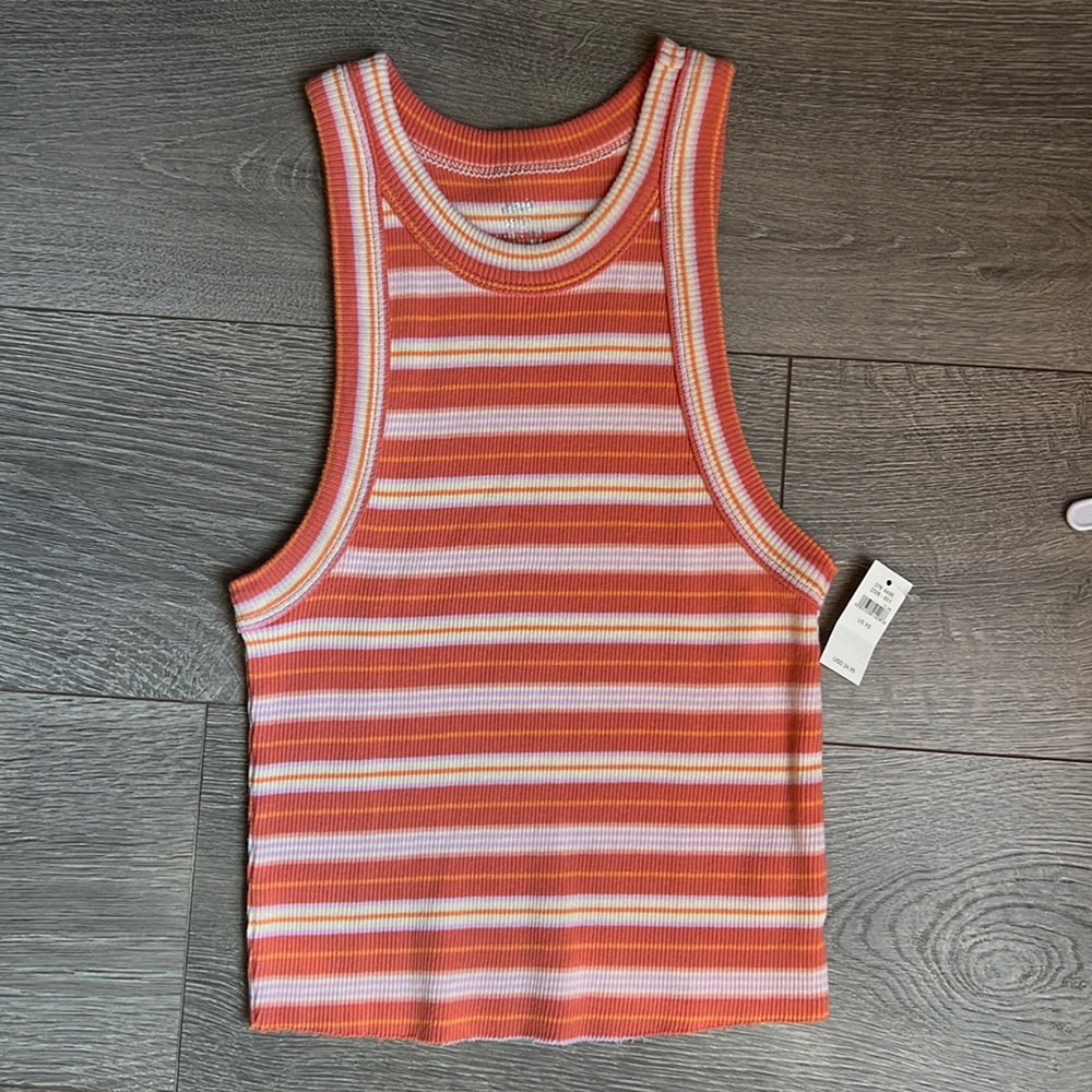American Eagle Orange Tank XS NWT